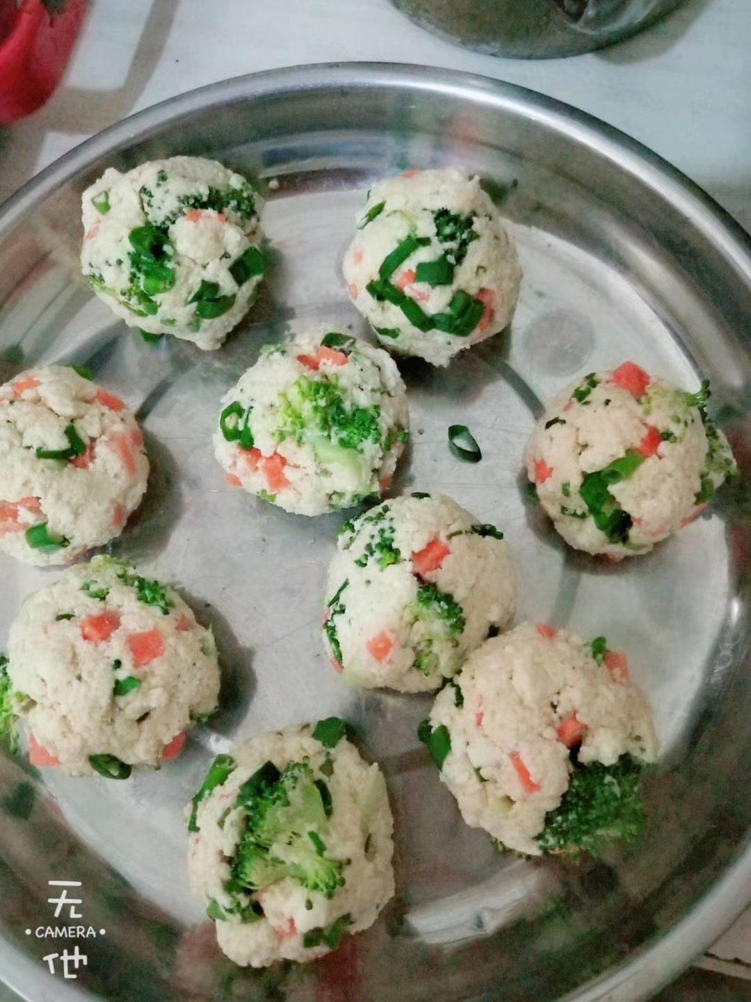 豆腐蔬菜丸子