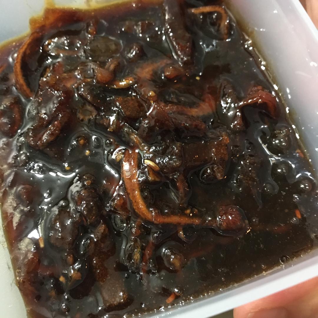 川贝陈皮柠檬膏