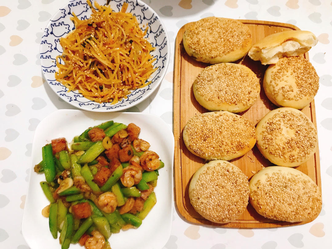 很酥脆的白糖烧饼