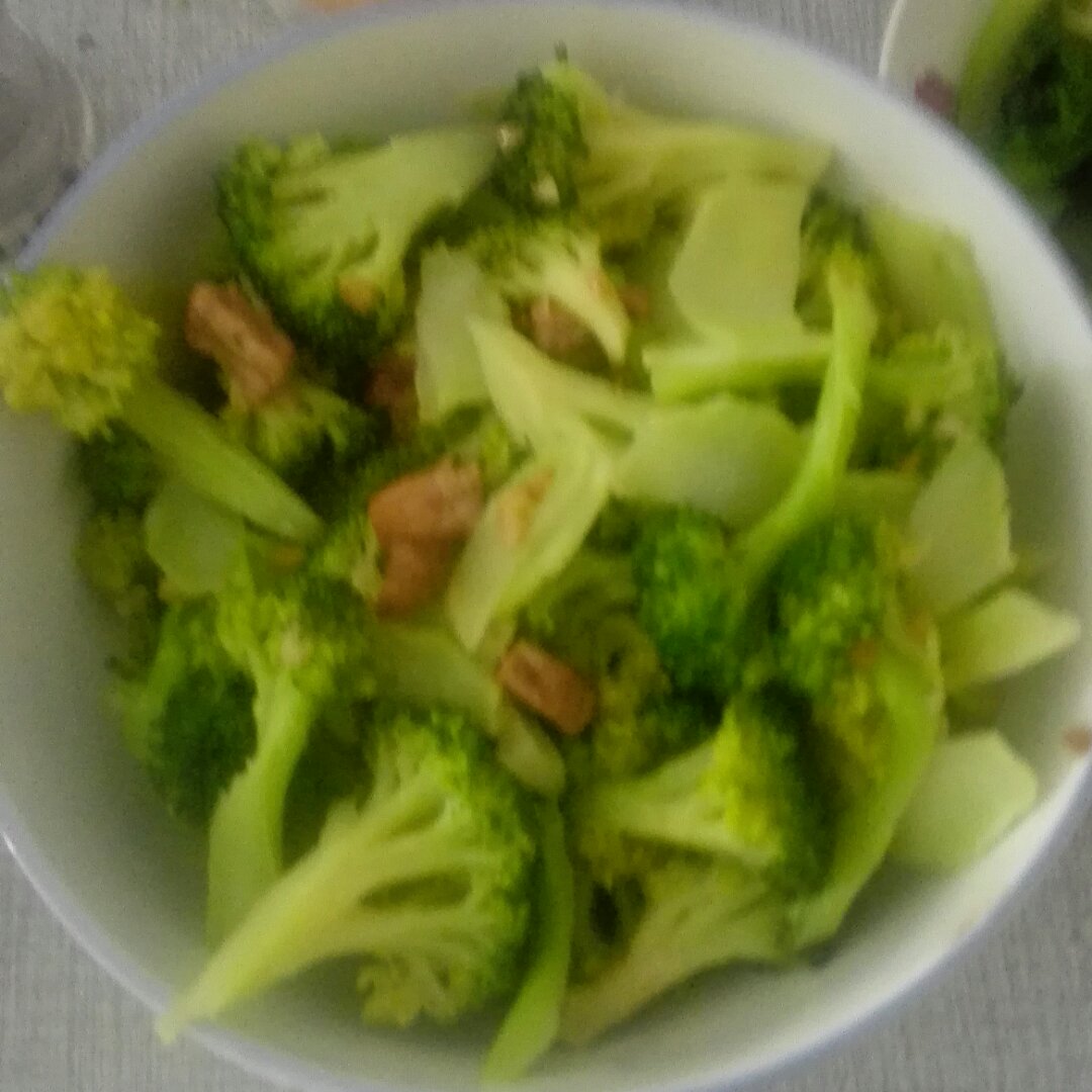 西兰花炒肉片