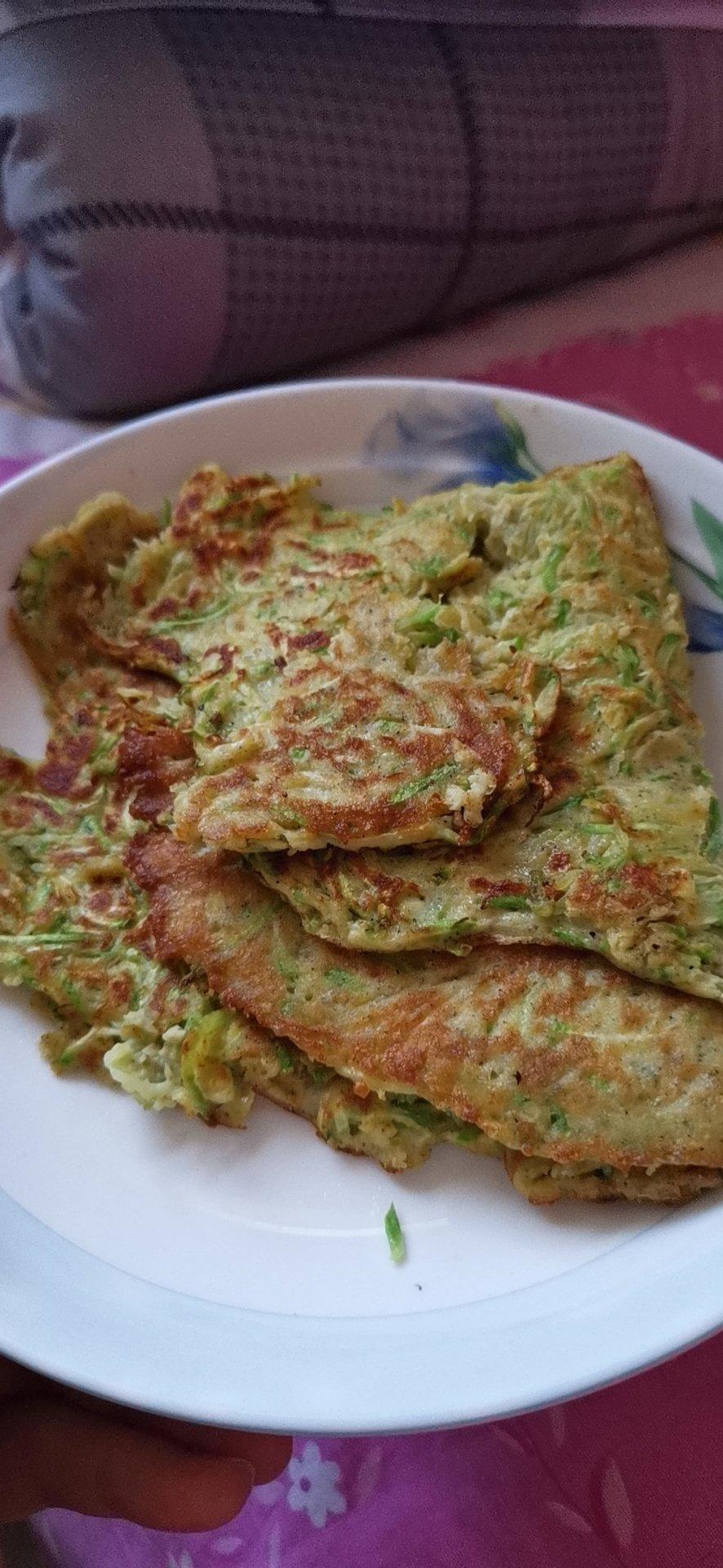 西葫芦鸡蛋玉米饼