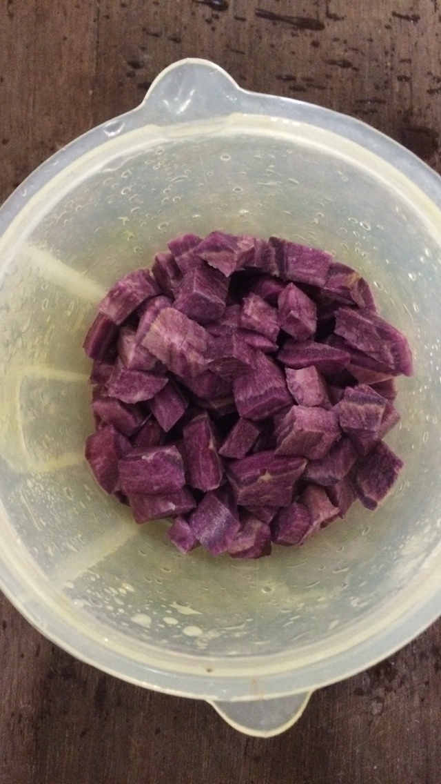 紫薯泥（汁）的做法 步骤2