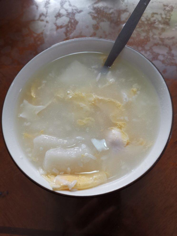 快手鸡蛋糍粑米酒五分钟暖心又暖胃