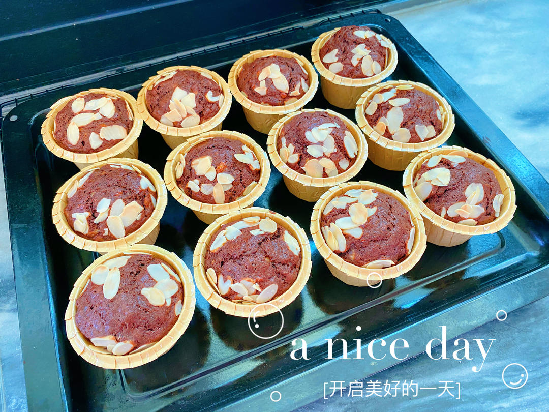 香蕉巧克力马芬