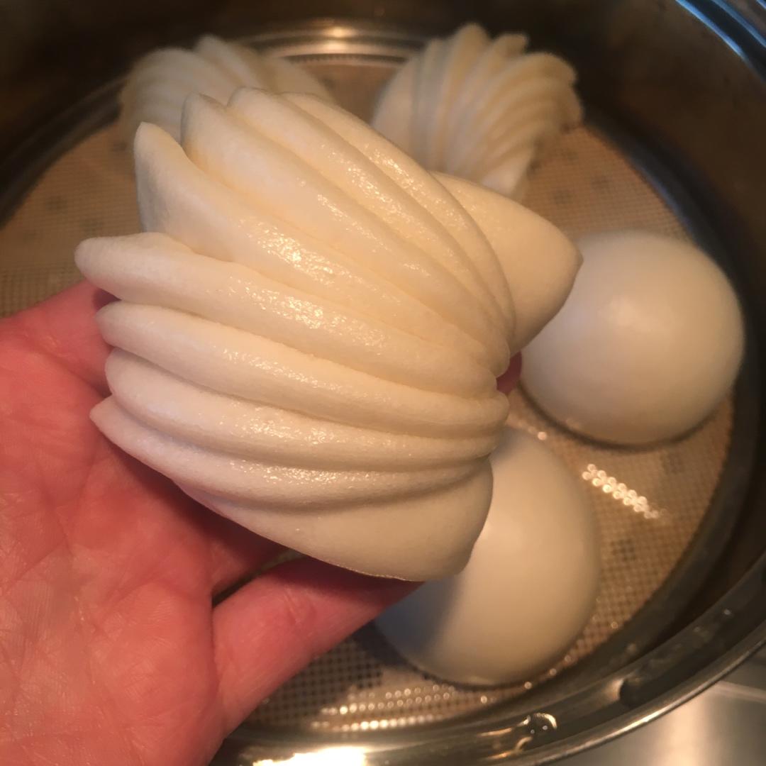 造型漂亮做法超简单的，花卷馒头