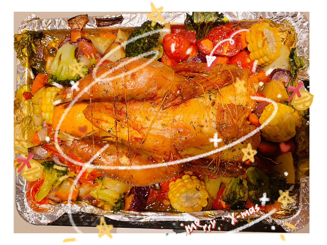 圣诞烤鸡 Roast Chicken