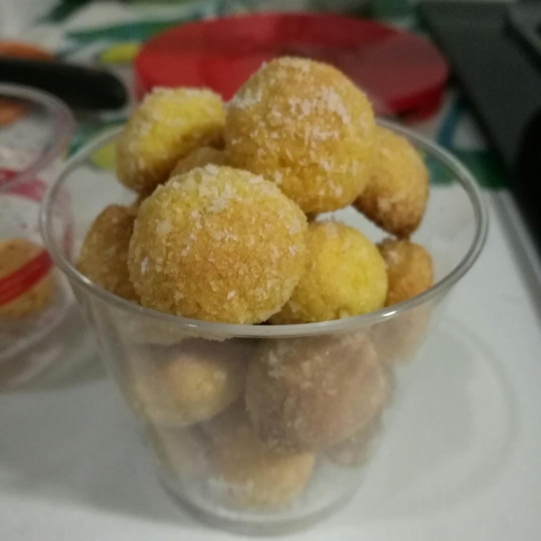 【视频】椰蓉小酥球（消耗蛋黄）童年美食