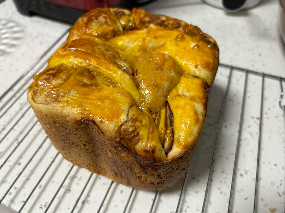 大理石豆沙吐司(面包机版)