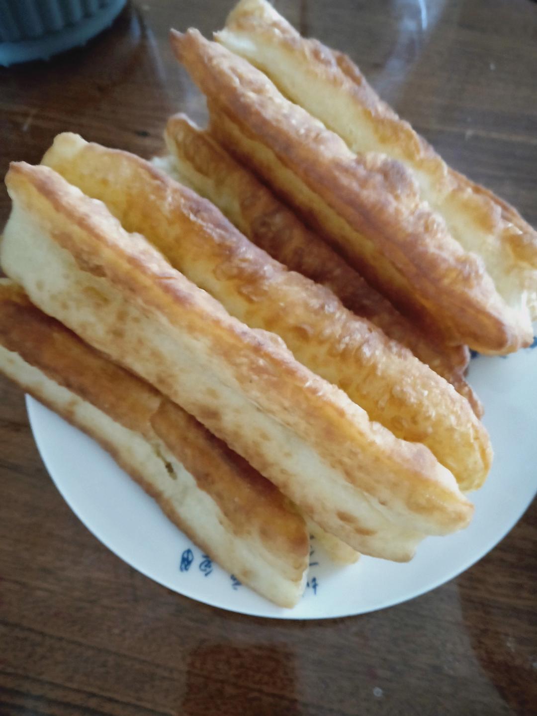 快手早餐～自制油条（酵母版，不含泡打粉、膨松剂）