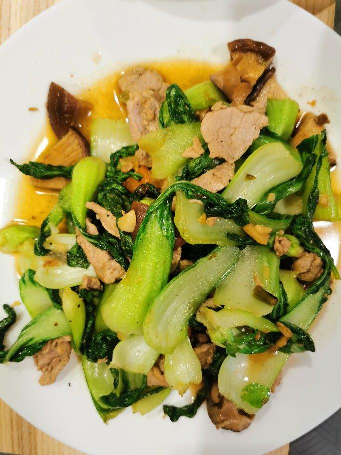 菌菇瓢儿白（上海青）