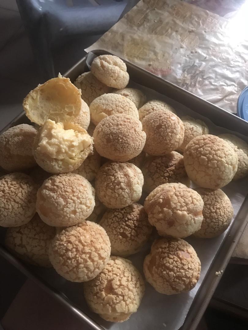 十分美味的酥皮泡芙