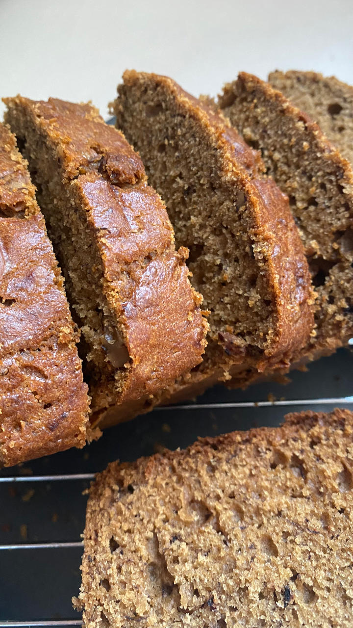 墨西哥朋友家祖传的超好吃的香蕉蛋糕【Banana Bread】