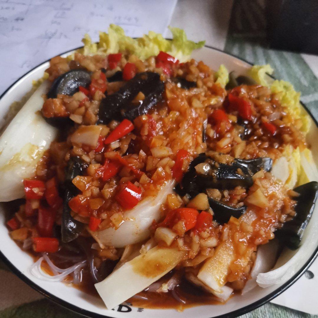 蒜蓉粉丝娃娃菜