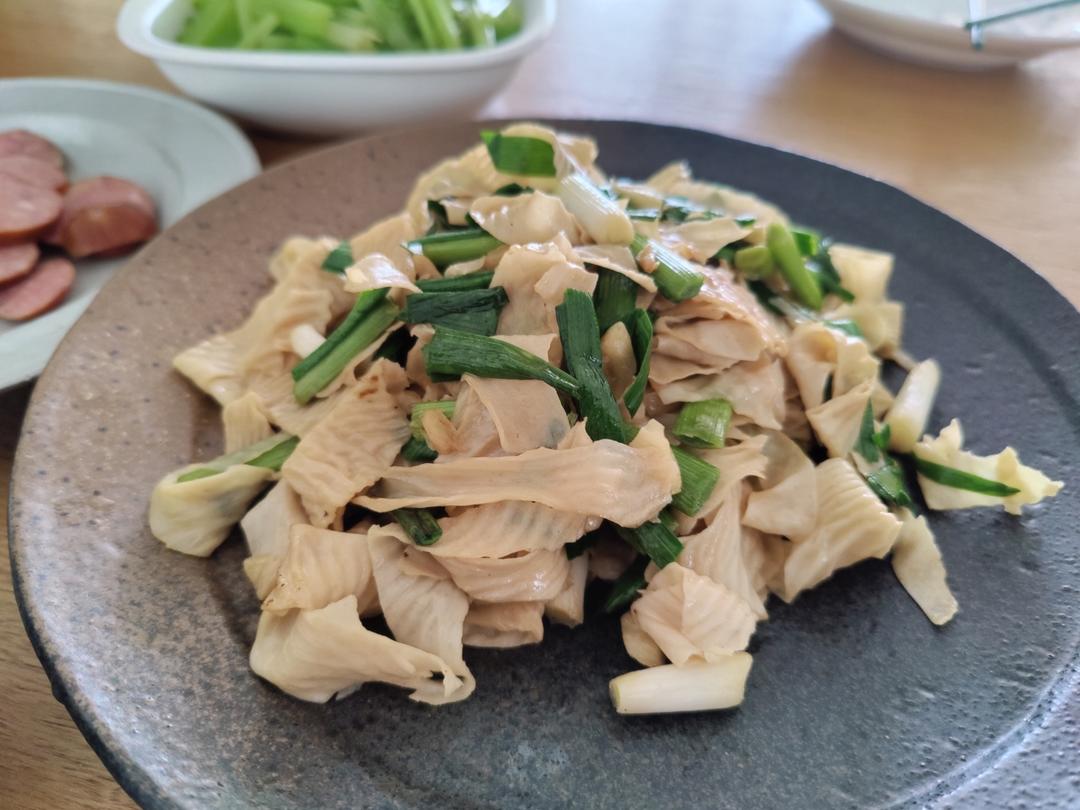 好吃下饭的炒豆皮