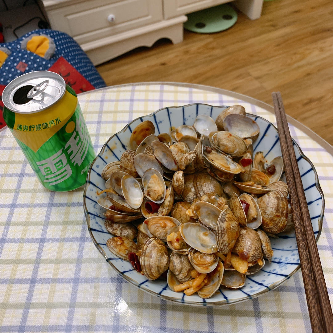 辣炒花蛤