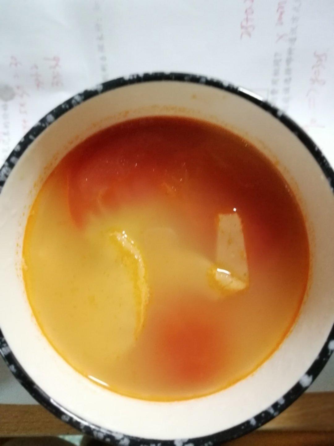 超级浓超好喝的番茄土豆汤
