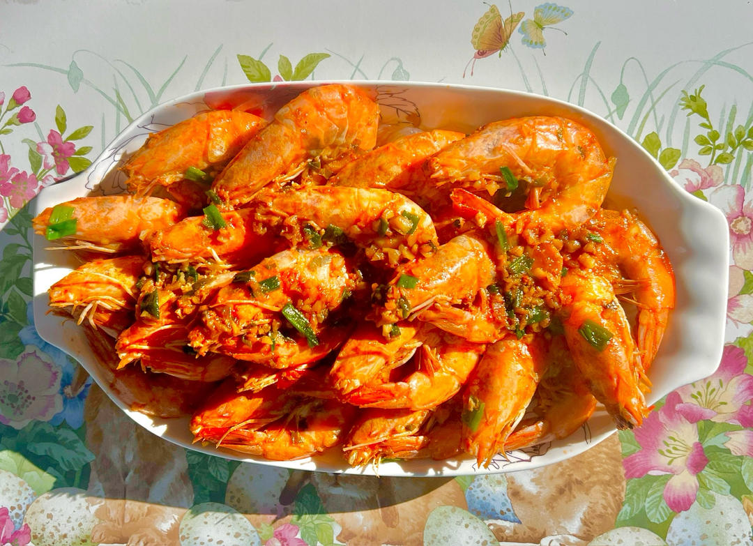 家庭版油焖大虾
