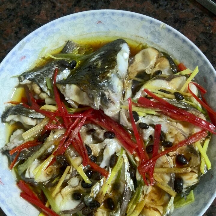 孔雀开屏清蒸鱼