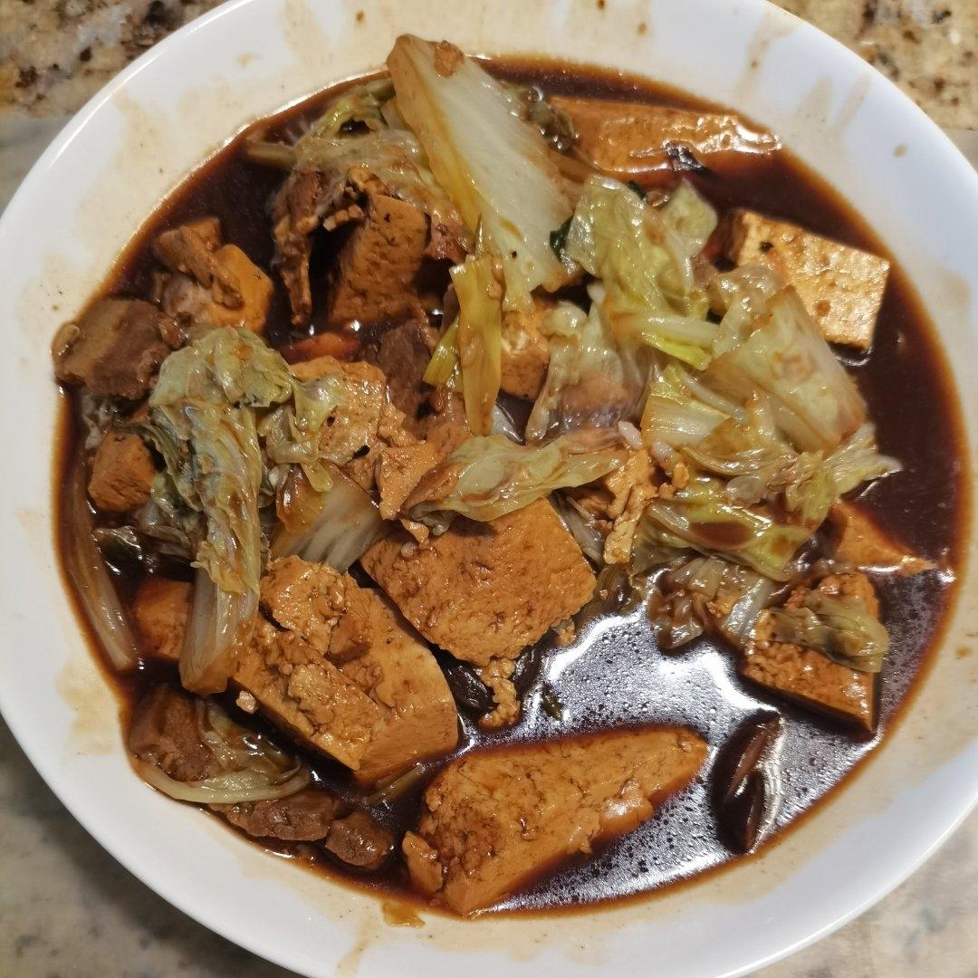 家常葱烧豆腐