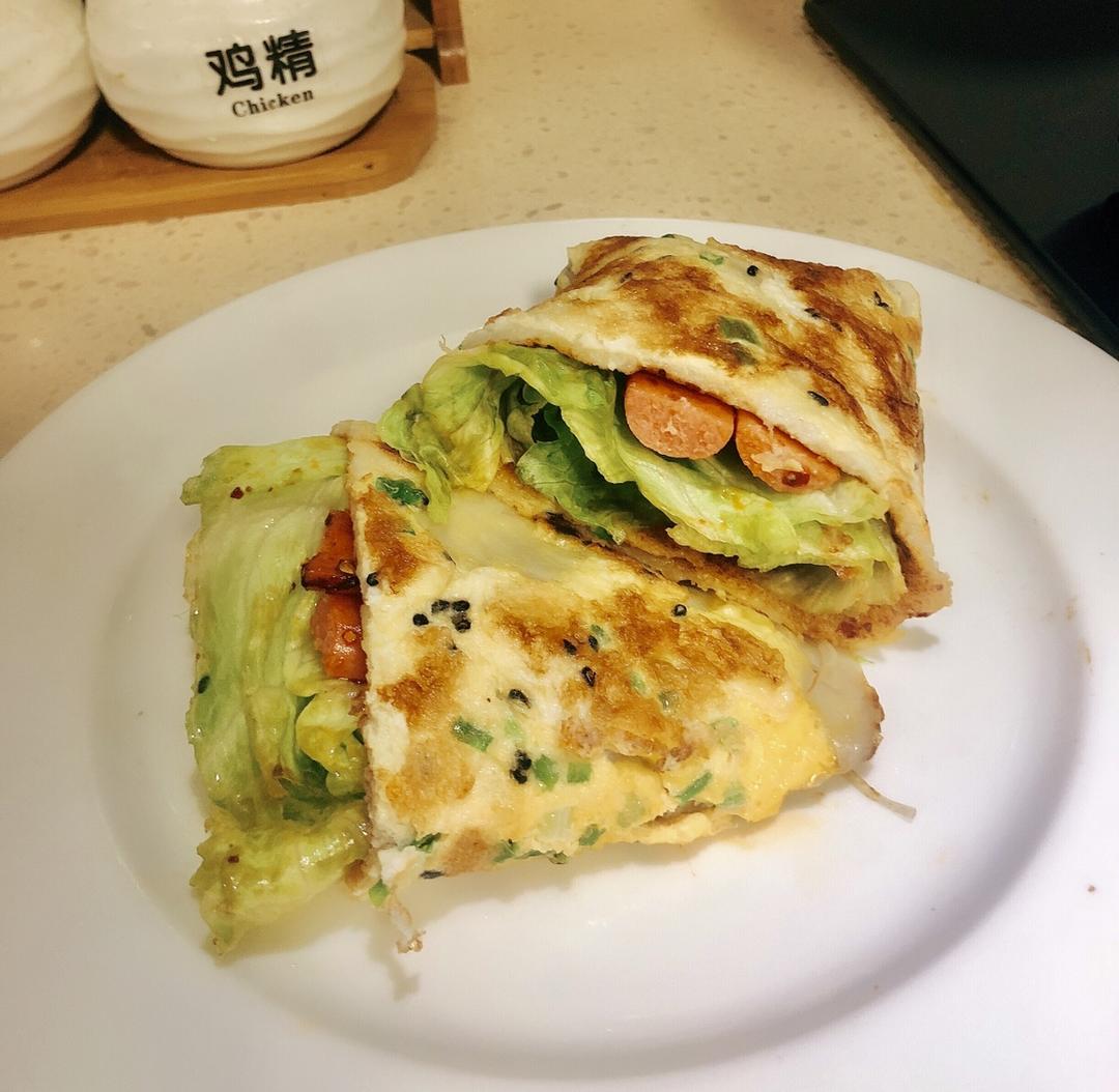 早餐鸡蛋饼