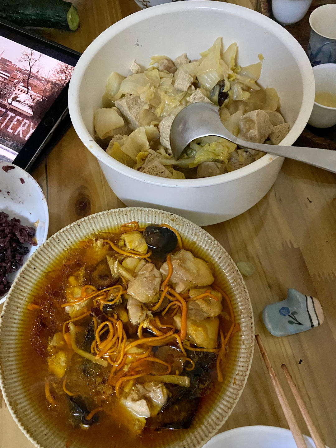 地道广东味——虫草花蒸鸡