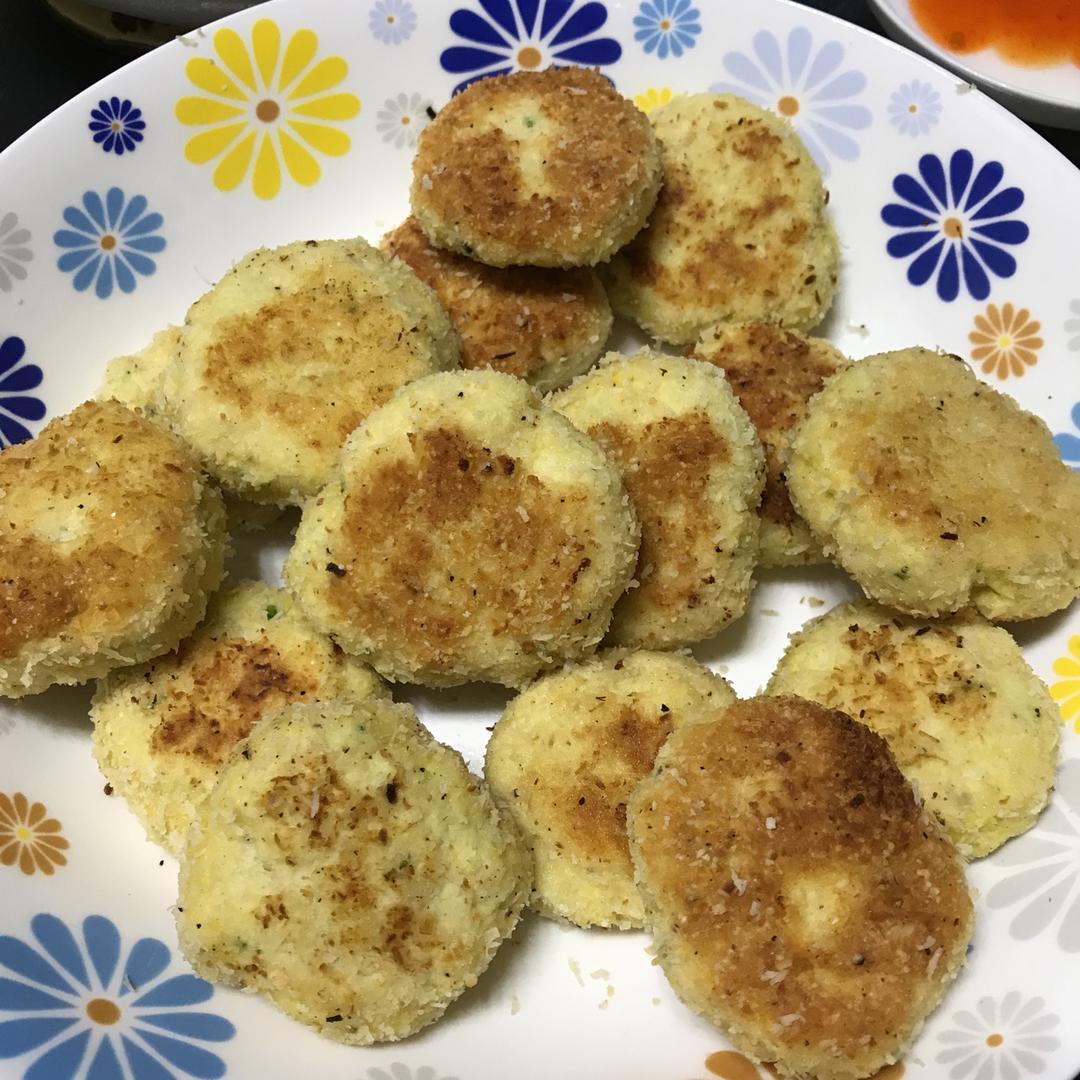 【健康三餐】香煎鸡肉小饼