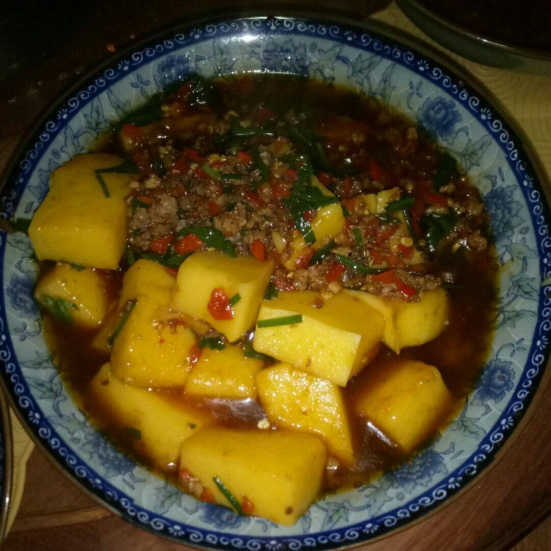 红烧米豆腐