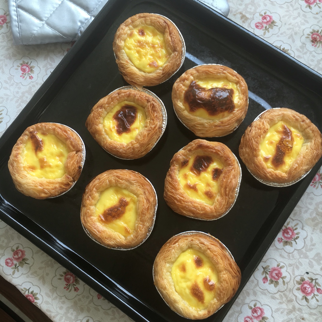 超完美味道超正的蛋挞配方，比KFC的还要嫩还要香~做过最好吃的蛋挞配方