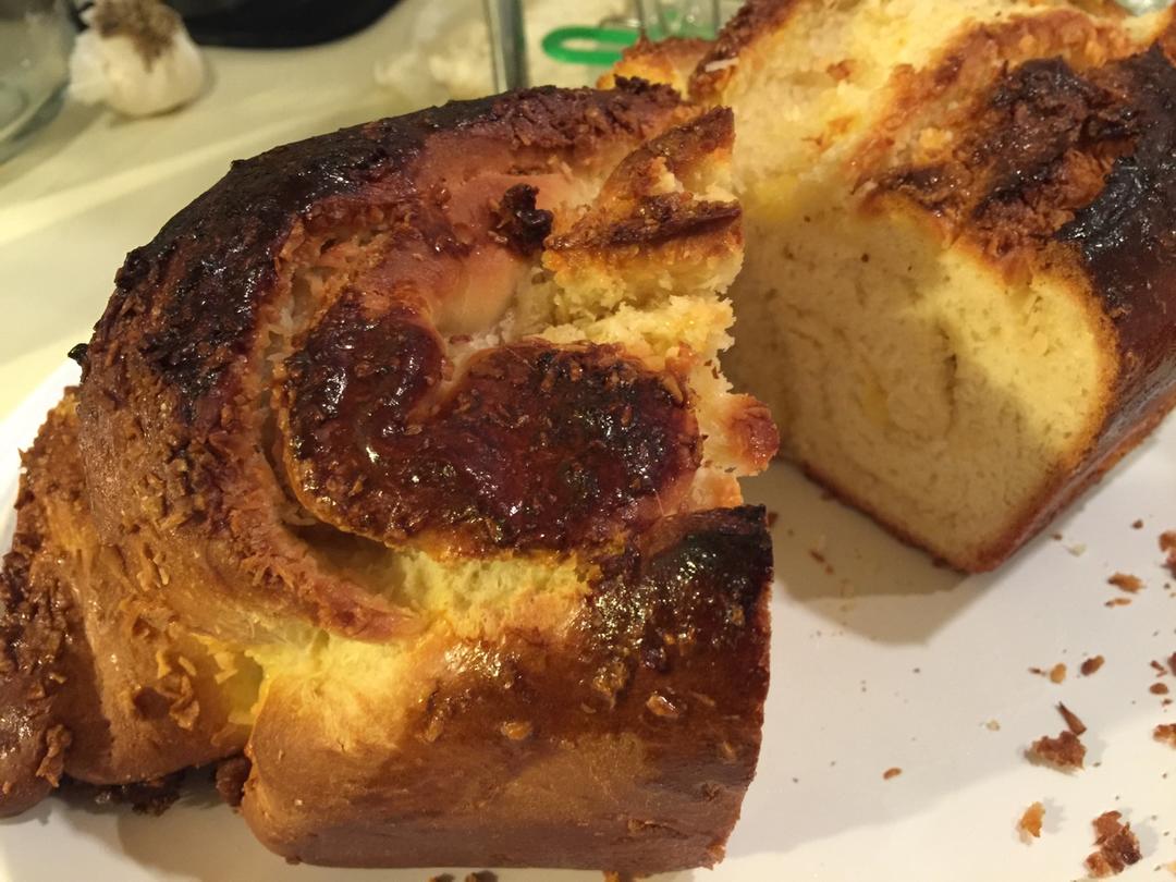 椰蓉吐司面包 Coconut Loaf