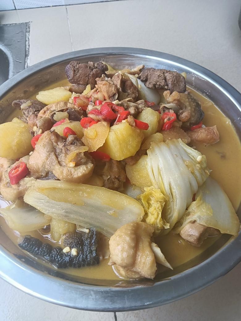 黄焖鸡米饭
