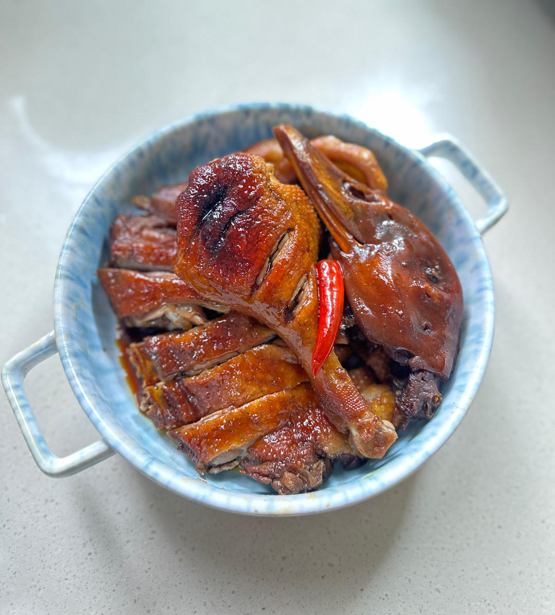 简单易做又好吃的豉油鸭（也叫三杯鸭)