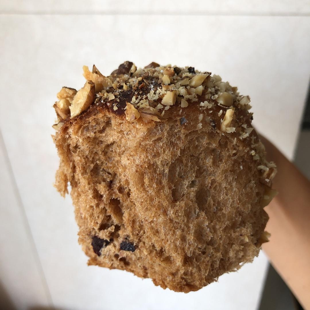 汤种核桃黑糖吐司