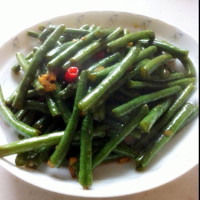 蒜泥豇豆