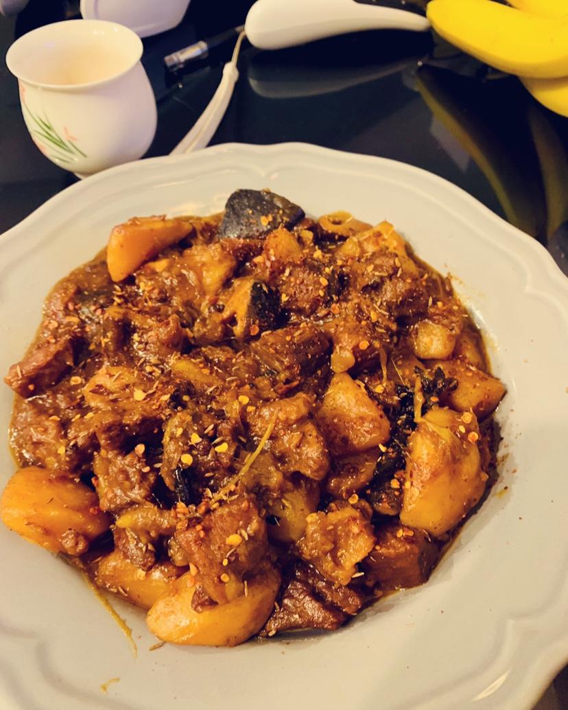土豆炖牛肉高压锅版