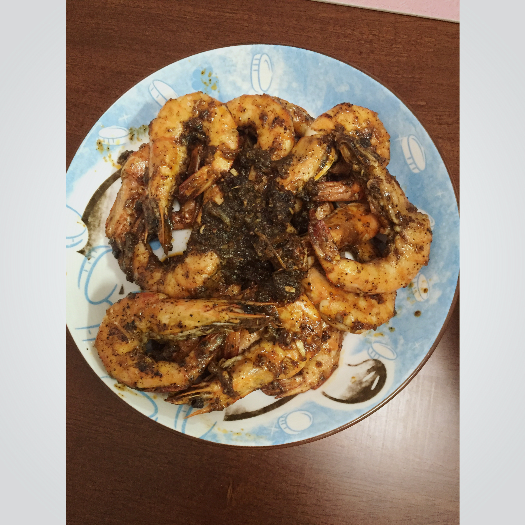 新加坡黑胡椒虾