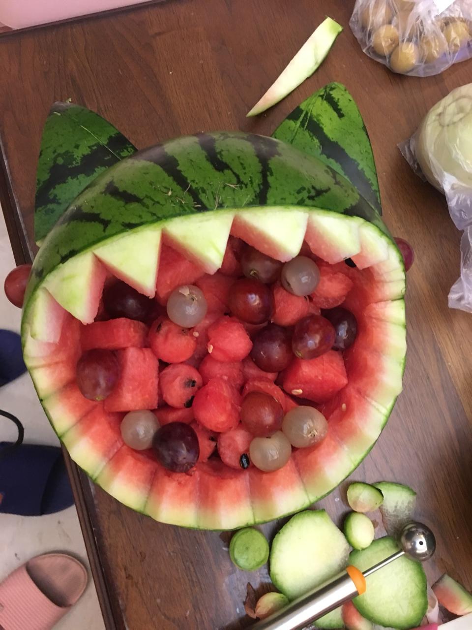 鲨鱼水果🍉拼盘