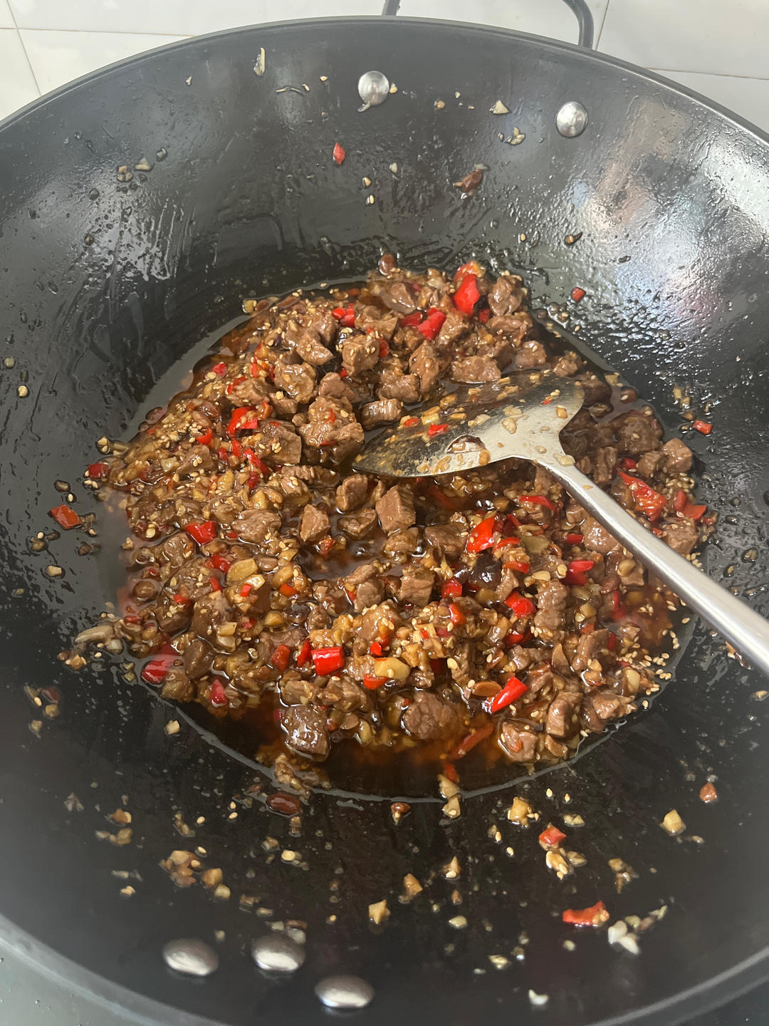 自制牛肉酱（改良版）