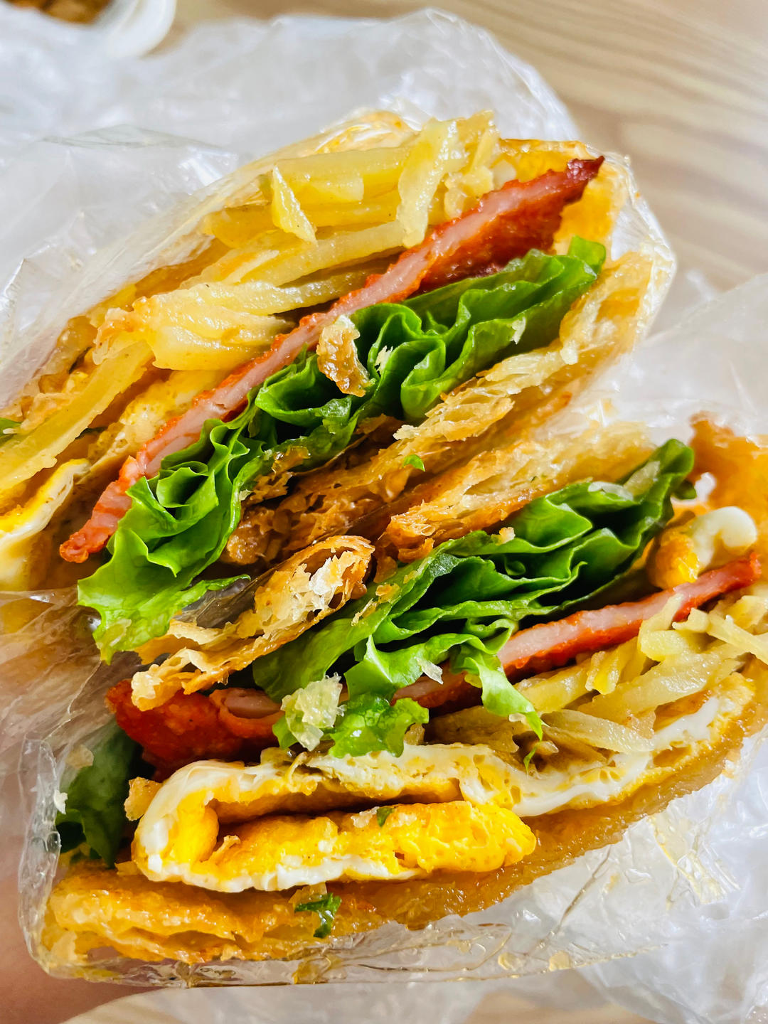 三分钟就可以做好孩子的早餐（手抓饼）