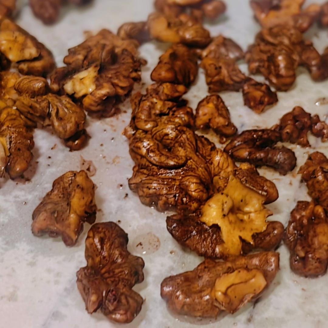 椒盐核桃（核桃最好吃的制作方法，没有之一）