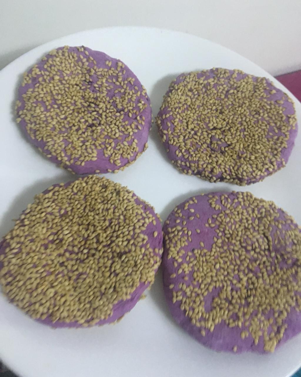减肥必备紫薯饼
