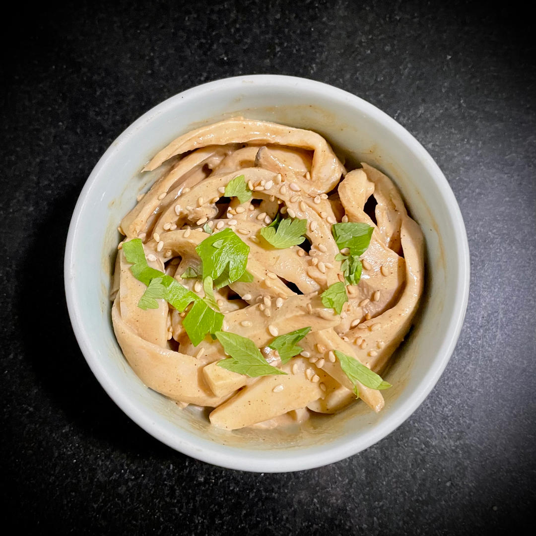 麻油手撕杏鲍菇