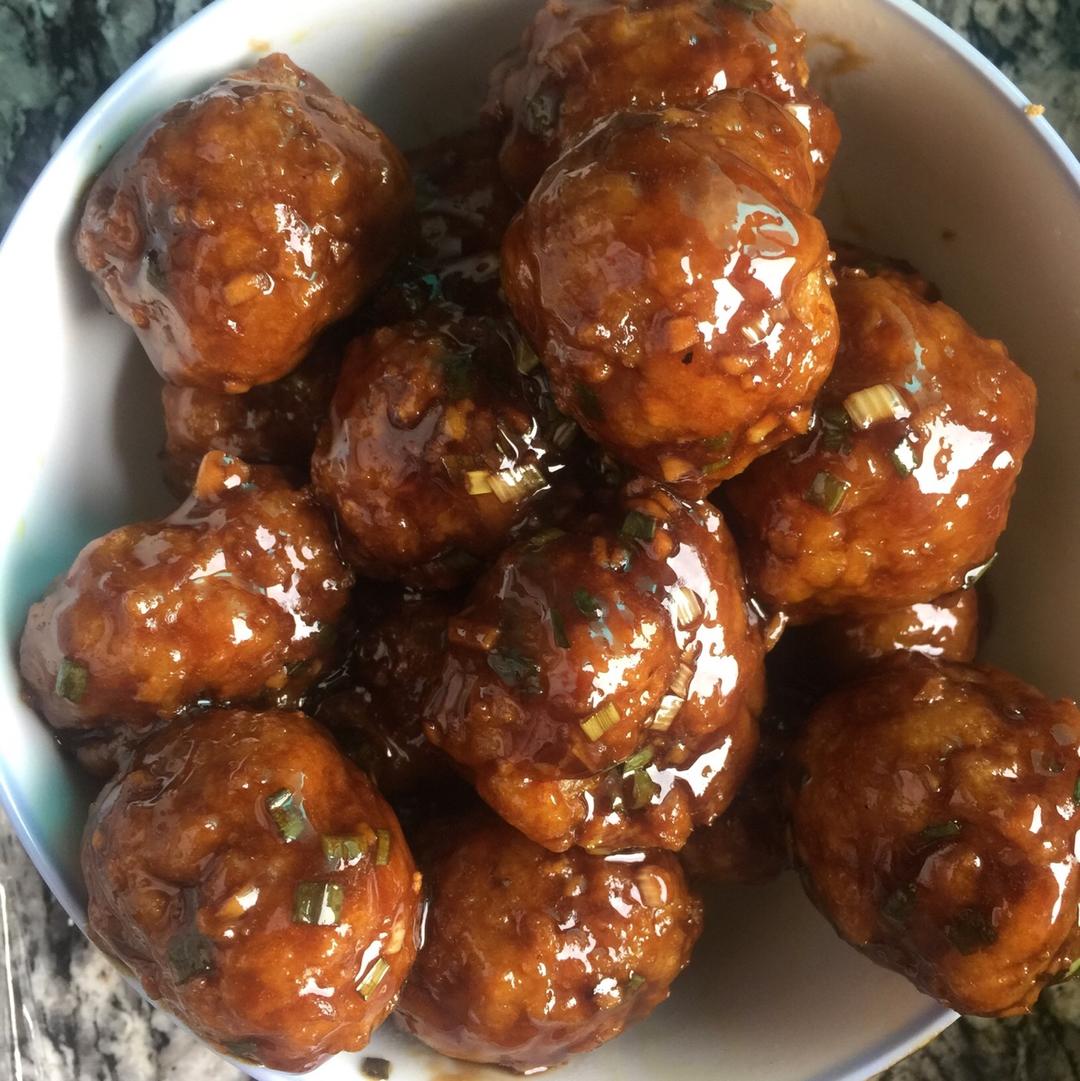 在家也能做大菜之12~“醋溜豆腐丸子”