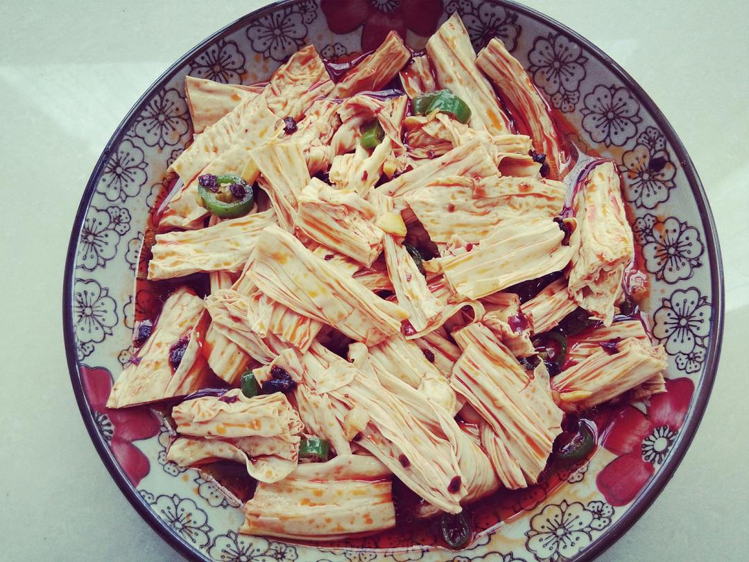 凉拌腐竹