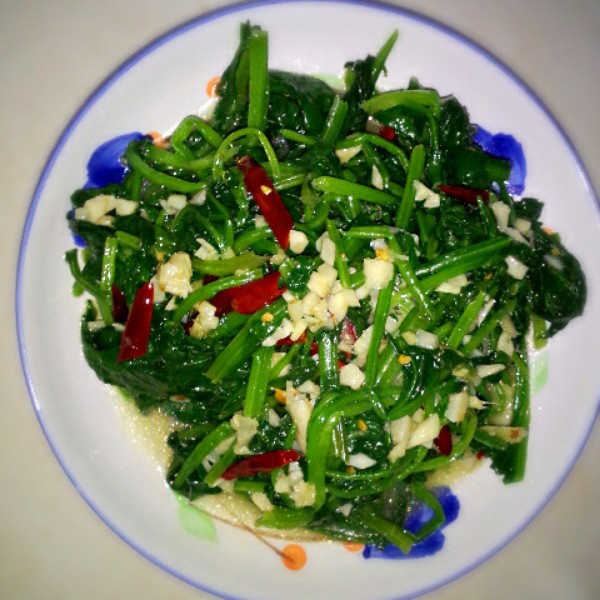 蒜蓉炒菠菜