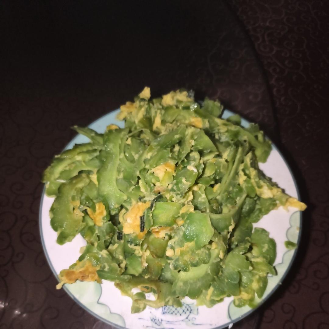苦瓜炒蛋（清火菜）