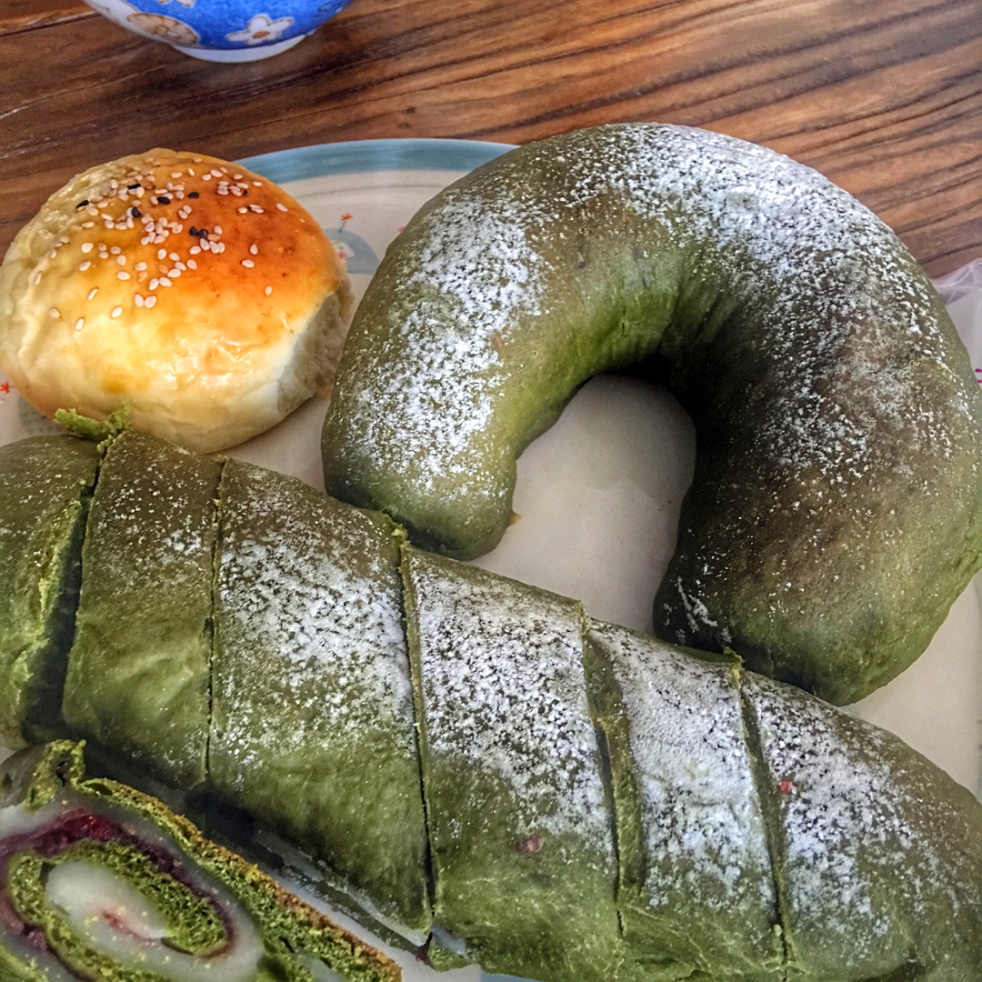 麻薯夹心可可（抹茶）软欧
