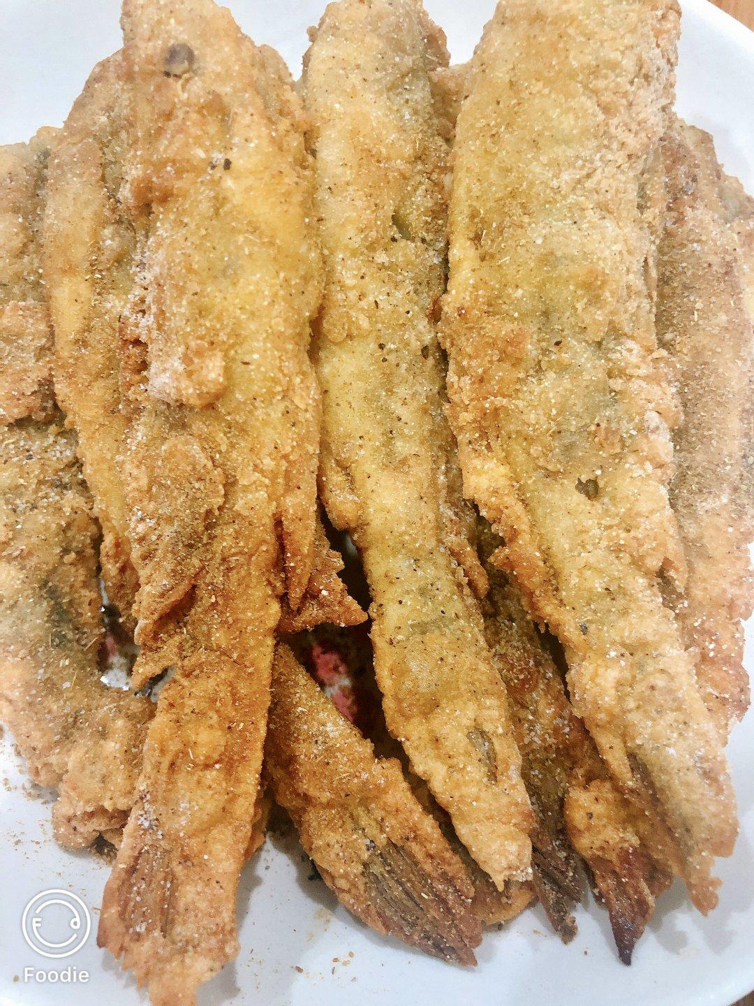 酥炸小黄鱼～吸油少