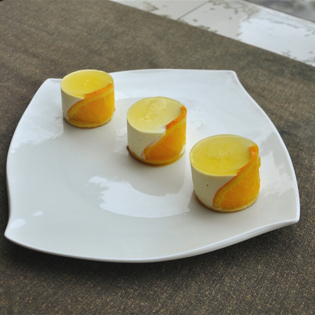 香橙冻芝士蛋糕