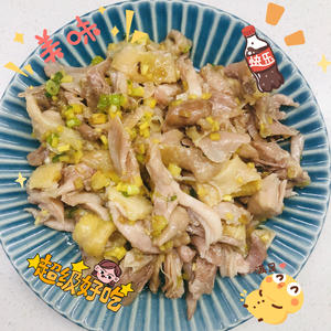 北方人也喜欢的广东菜：葱姜捞鸡的做法 步骤6