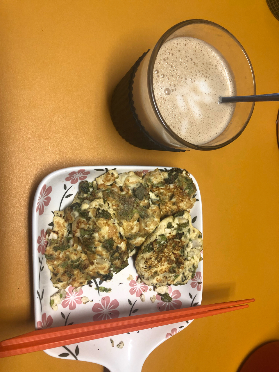 蔬菜豆腐饼【无油减脂早餐】
